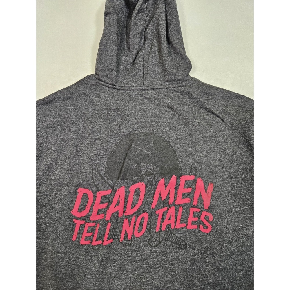 Disney Pirates Of The Caribbean Hoodie Size Medium "Dead Men Tell‎ No Tales"